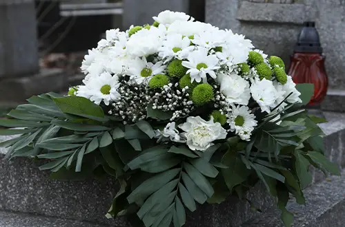 Trauerfloristik - Grabgesteck