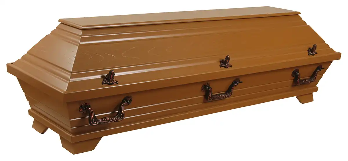 Sarg Basic Dunkel mit Beschlag