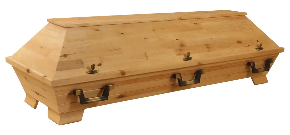 Sarg Basic Natur mit Beschlag