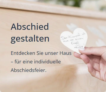 Abschied gestalten mit Heimkehr Bestattungen aus Essen