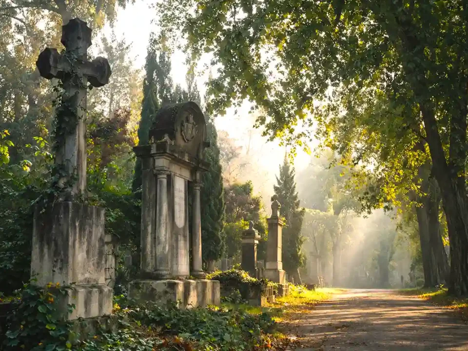 Der Ostfriedhof in Essen Huttrop